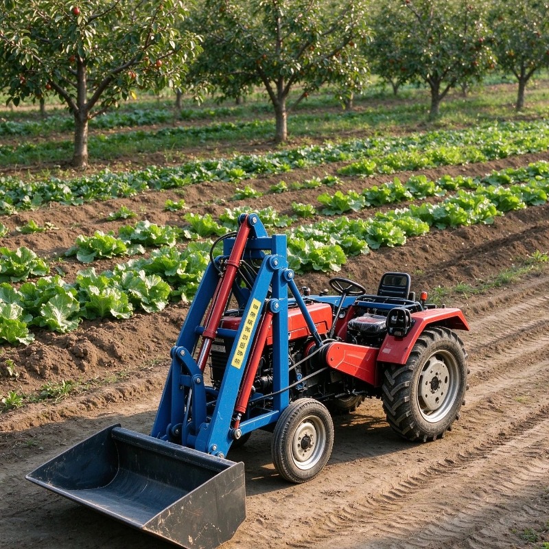Farming Jobs - Компактный гидравлический фронтальный погрузчик для сельскохозяйственных