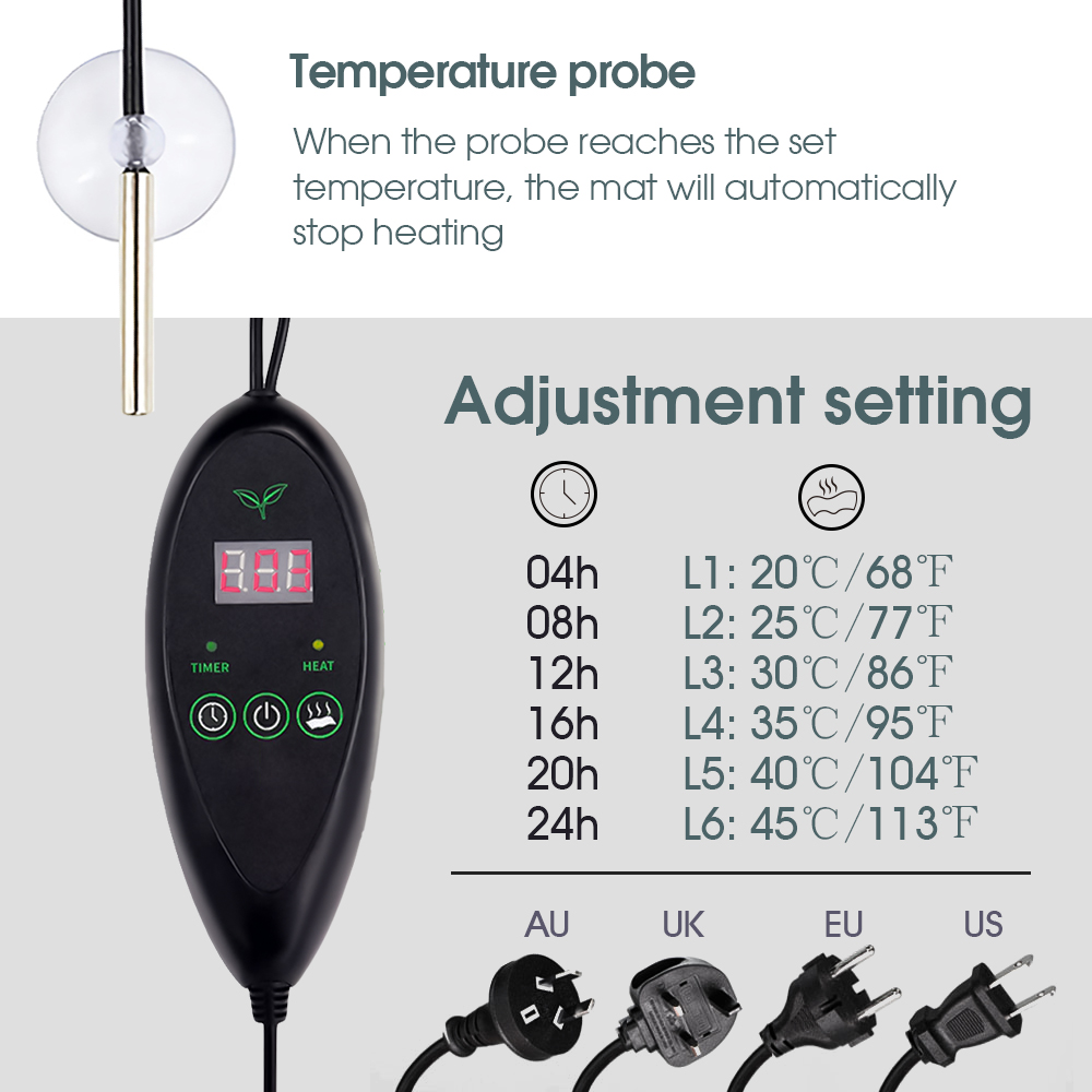 Коробка для теплых рассады, на – обзор и цена Seedling Heat Mat